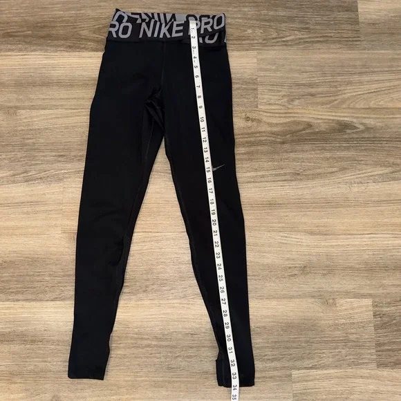 Nike Pro Intertwist 2.0 Leggings XS Black DriFIT Compression Mesh Panel Athletic - Picture 4 of 11